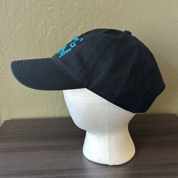 Dog Mom Black Blue Glitter‎ Canvas Baseball Hat OS - Picture 5 of 6